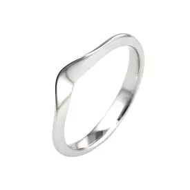 2mm Shaped Wedding Band