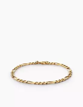 3mm Figaro Chain Bracelet