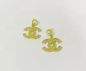 Alphabet Earrings Women's Luxury Gold Earrings S4432348