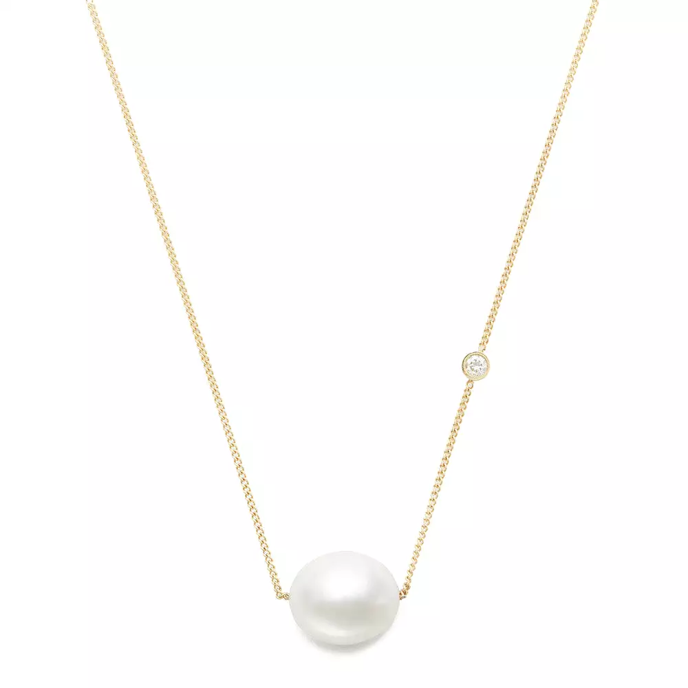 Baroque Pearl Duo Necklace