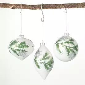 Botanical Drop Ornament Set