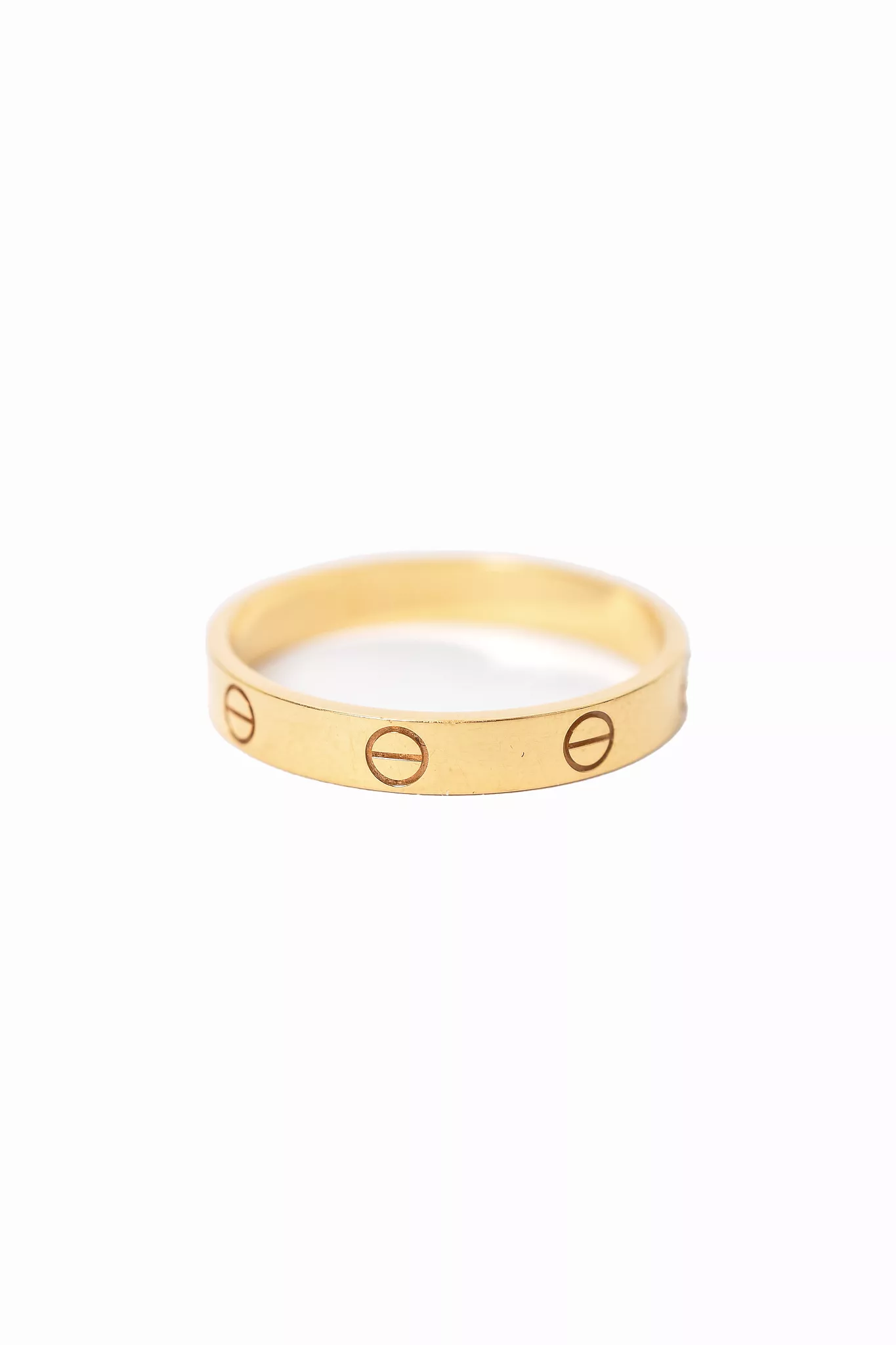 Cartier 18k Yellow Gold 'Love' Wedding Band Size 66