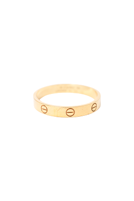 Cartier 18k Yellow Gold 'Love' Wedding Band Size 66