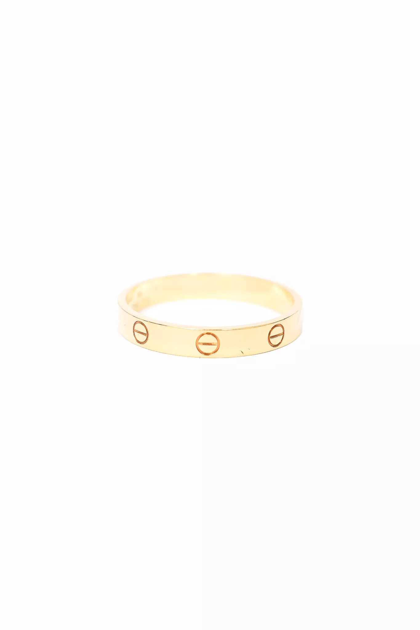 Cartier 18k Yellow Gold 'Love' Wedding Band Size 66