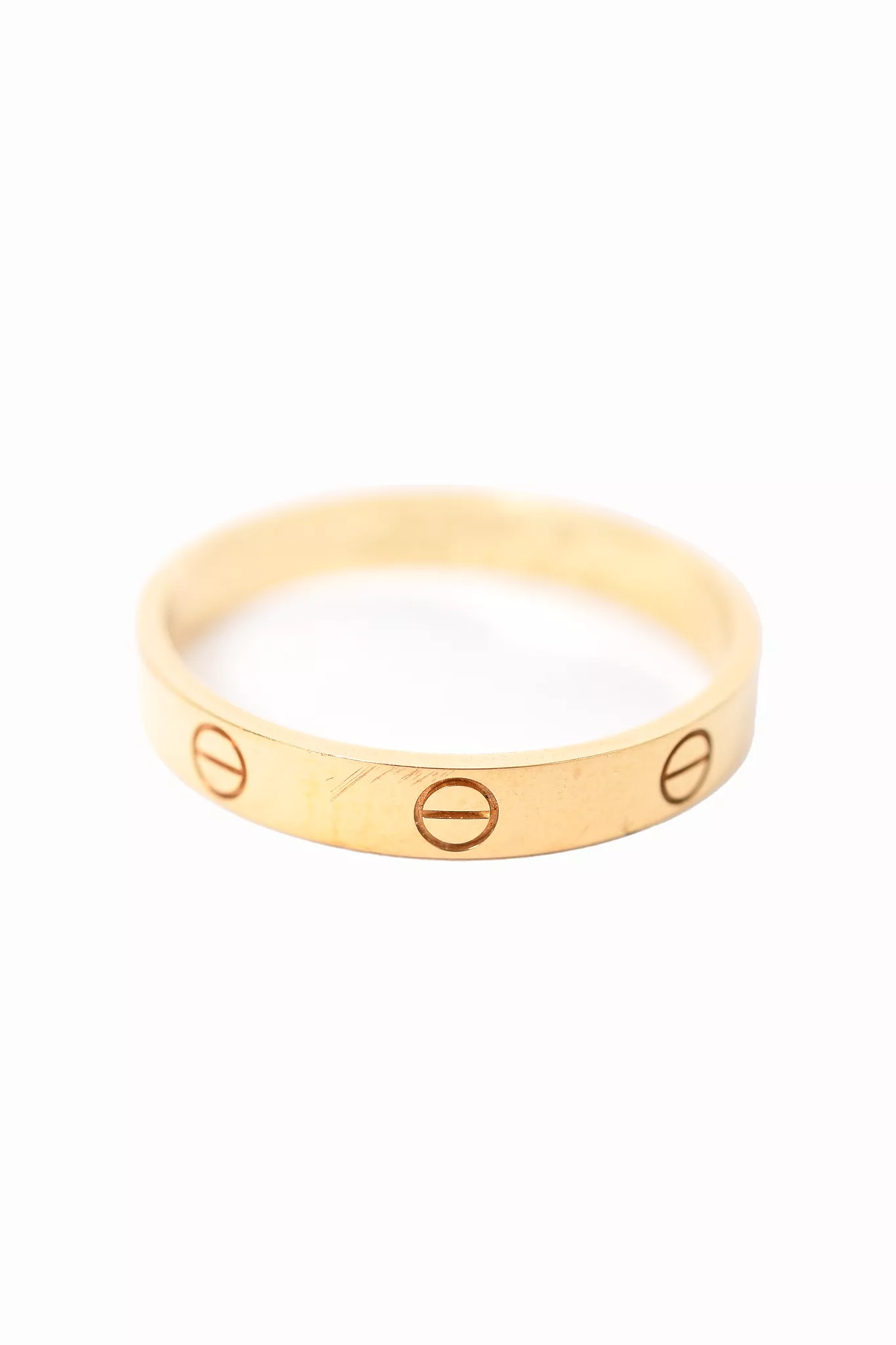 Cartier 18k Yellow Gold 'Love' Wedding Band Size 66