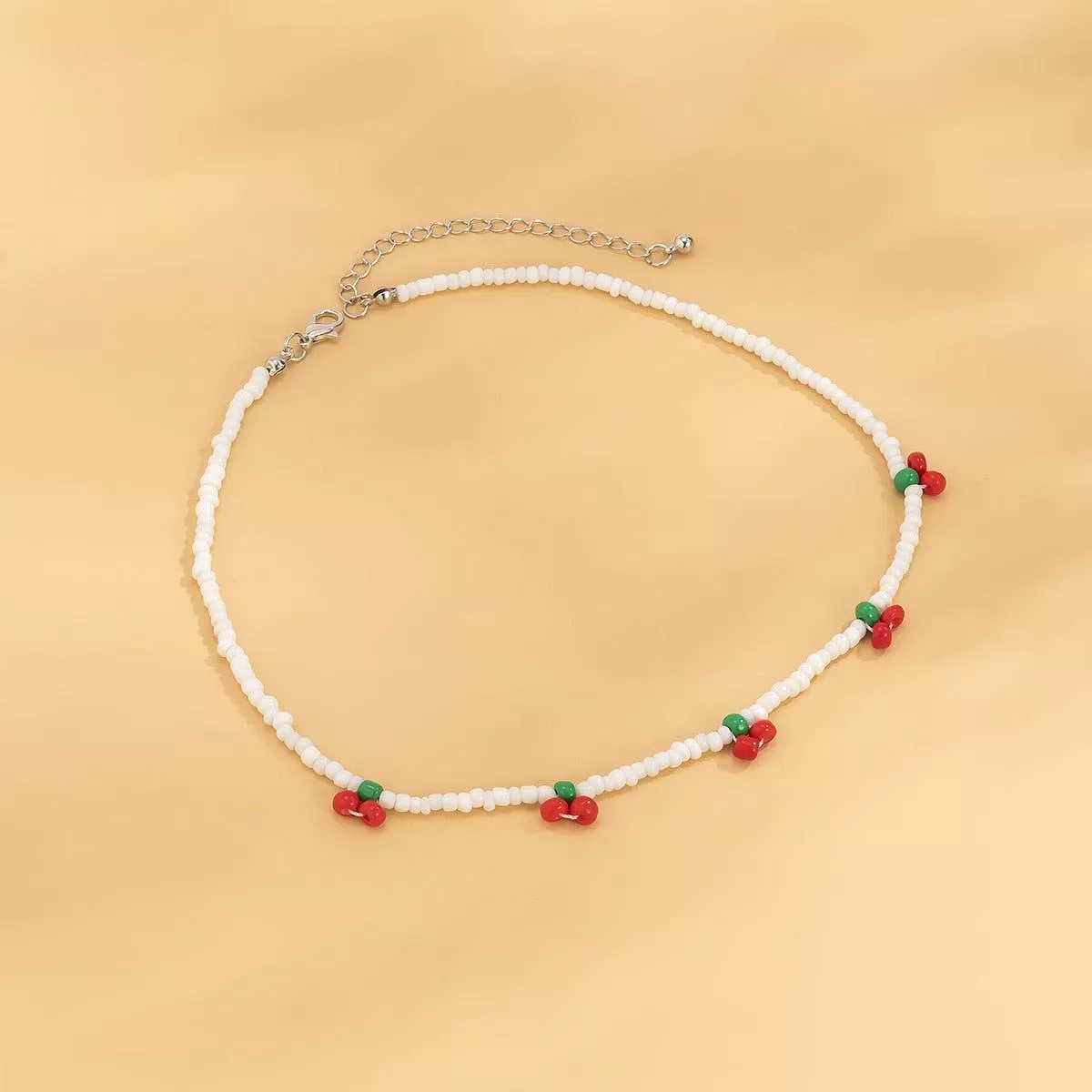 CHERRY BEAD CHOKER X 3528583