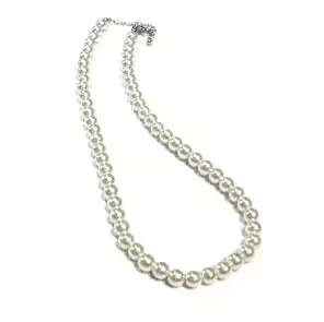 Classic Ivory Faux Pearl Necklace