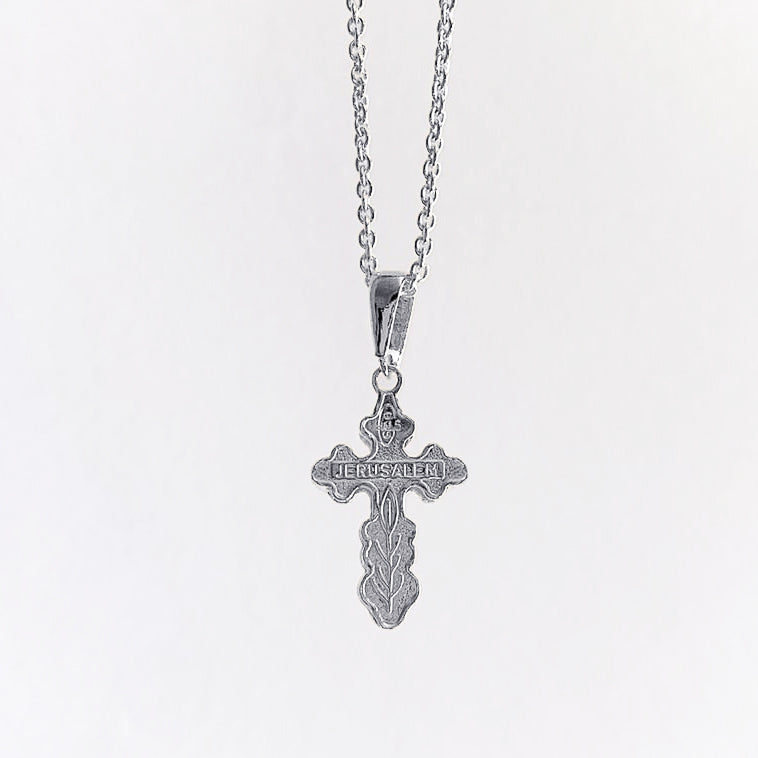 Crucifix Necklace - Silver