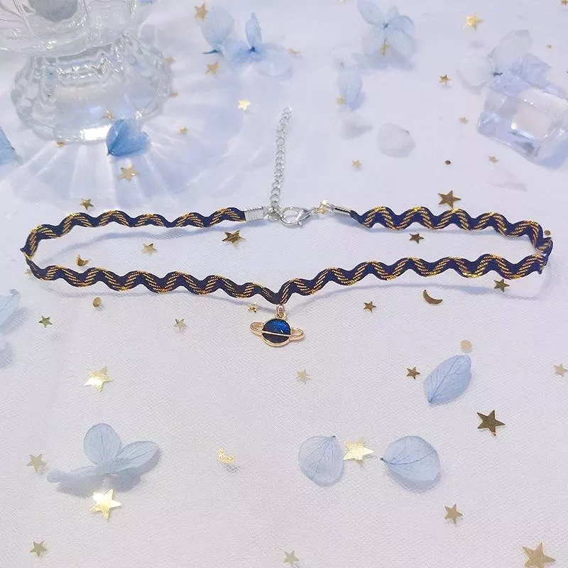 CUTE PLANET VELVET CHOKER