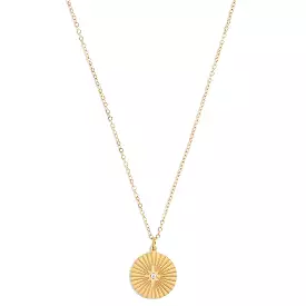 Ellie Vail - Rue Sunburst Disc Necklace