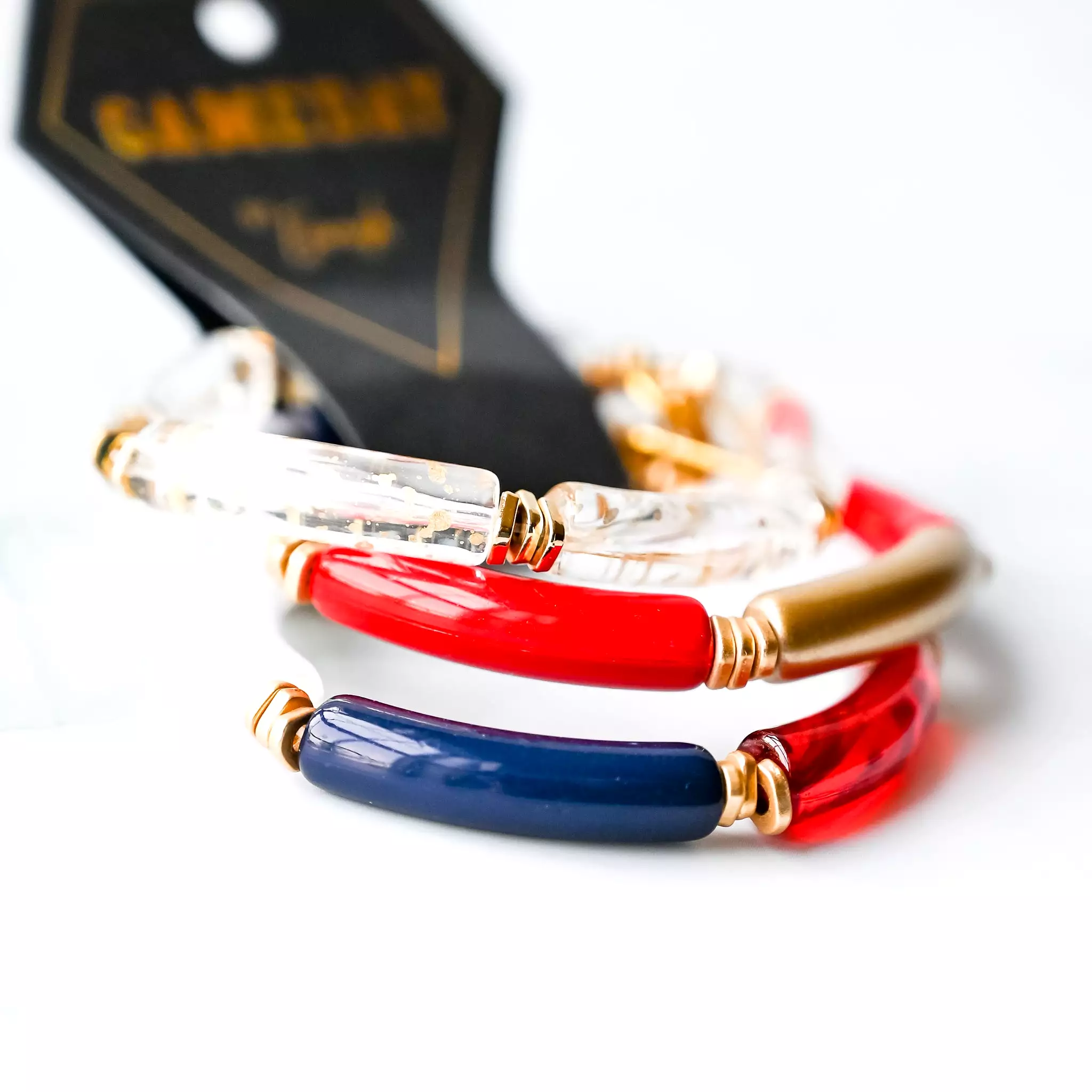 Erimish Game Day Spirit Bracelet Stacks