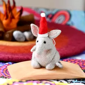 Felt Christmas Ornament - Australian Bilby