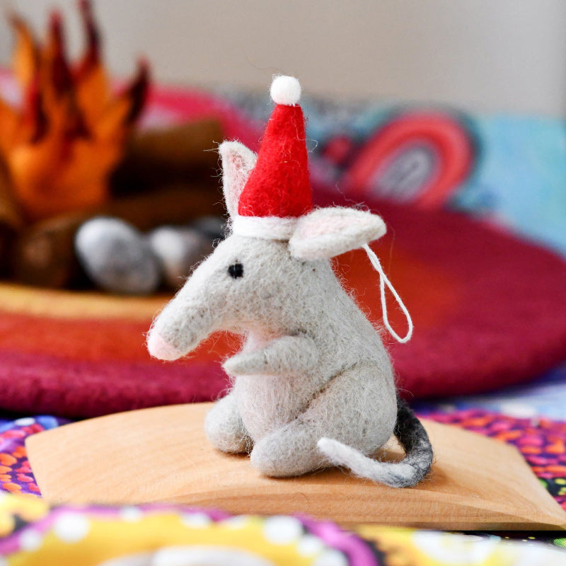 Felt Christmas Ornament - Australian Bilby