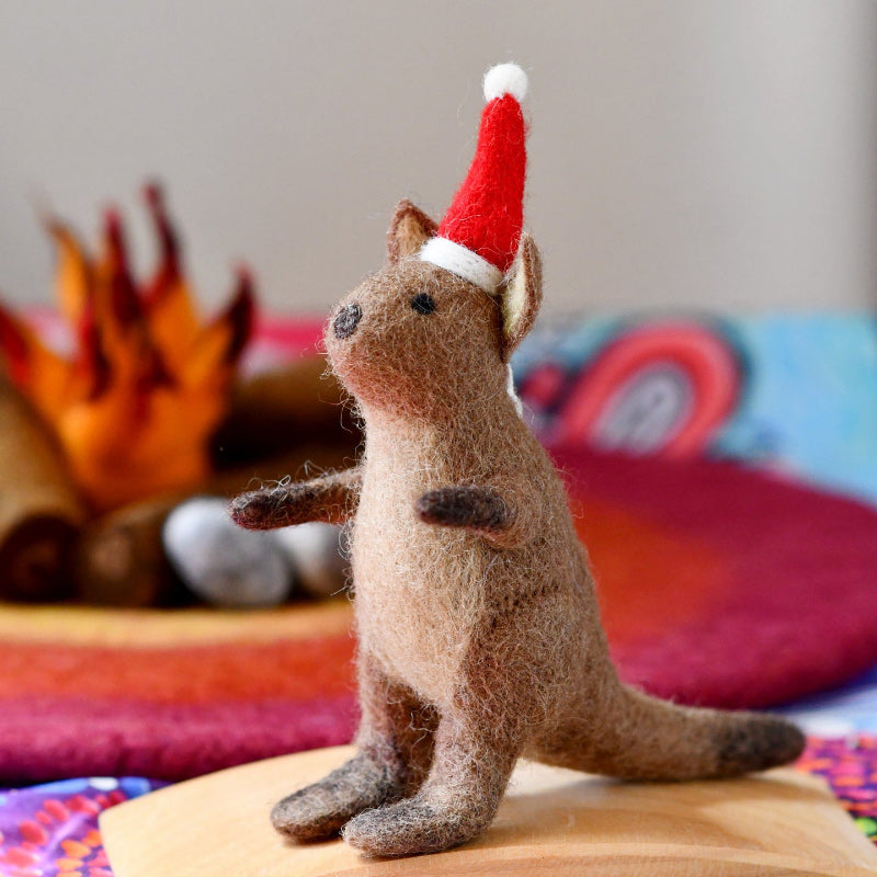 Felt Christmas Ornament - Kangaroo