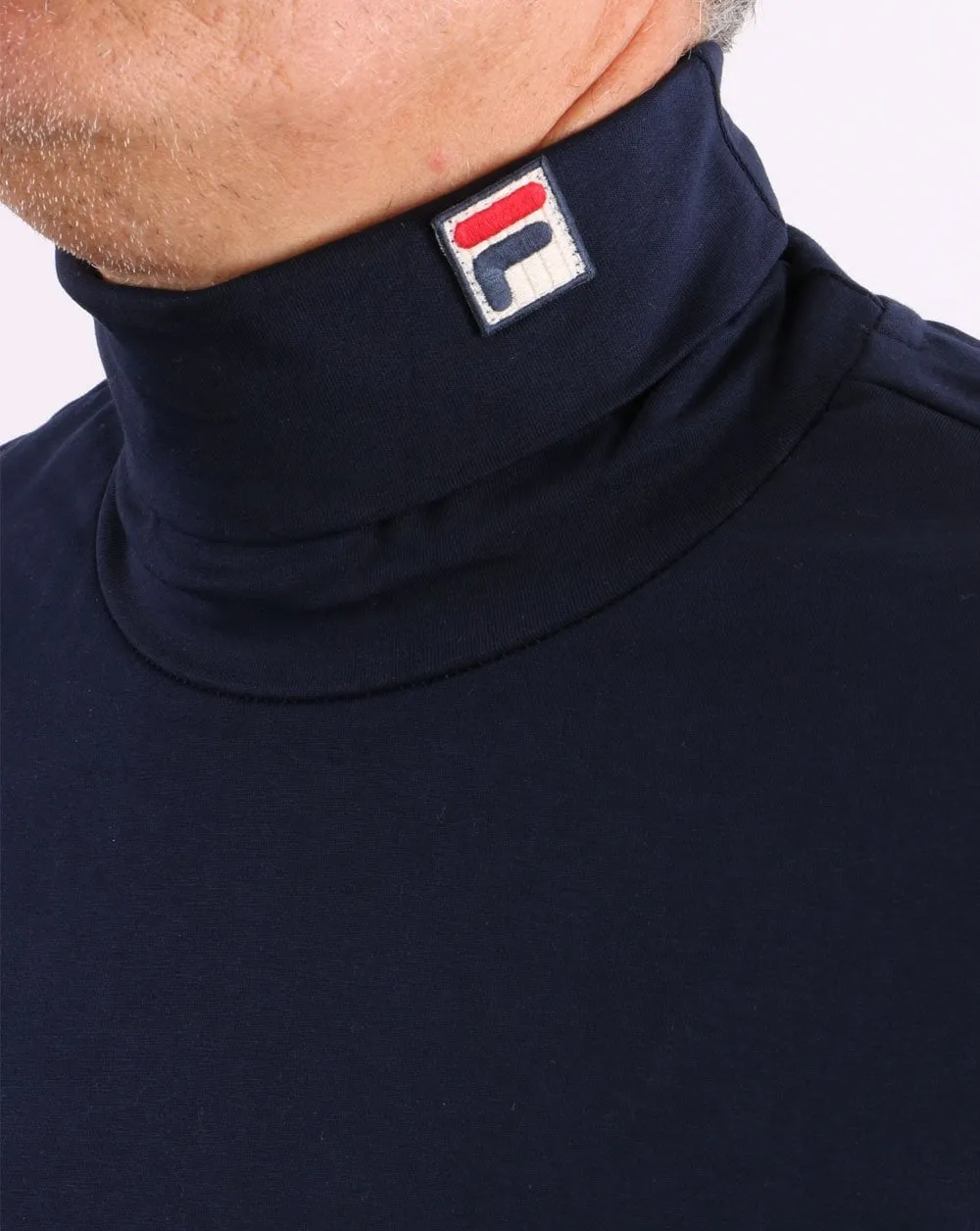 Fila Vintage Roll Neck Navy