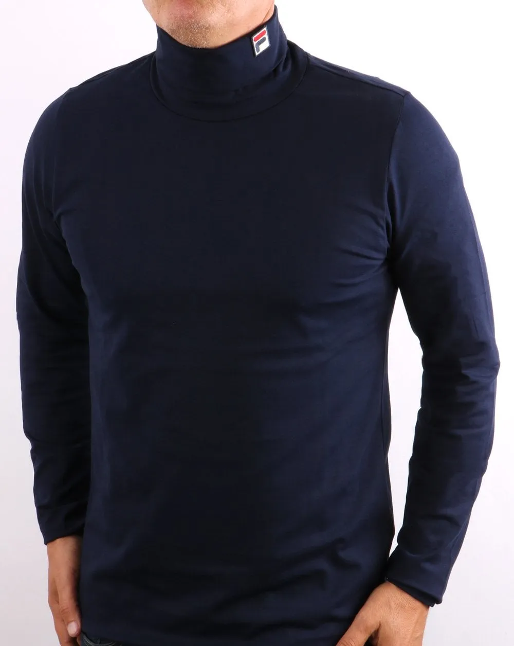 Fila Vintage Roll Neck Navy