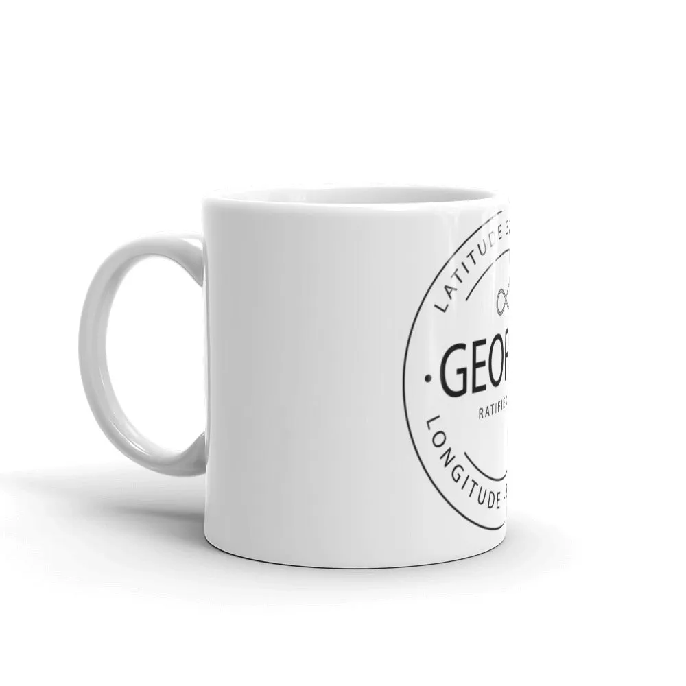 Georgia - Mug - Latitude & Longitude