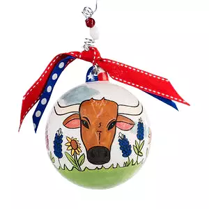 God Bless Texas Ornament