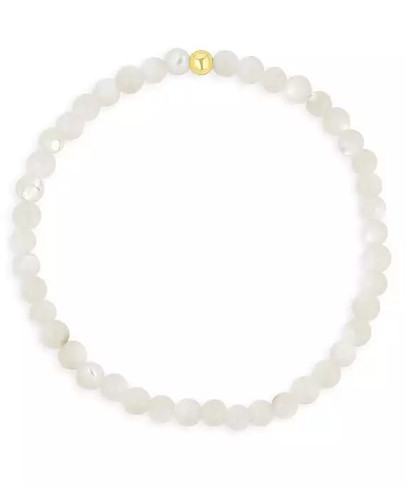 Gorjana Carter Gemstone Bracelet - Gold/Mother of Pearl