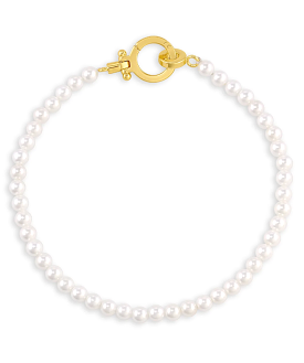 Gorjana Parker Pearl Bracelet - Gold