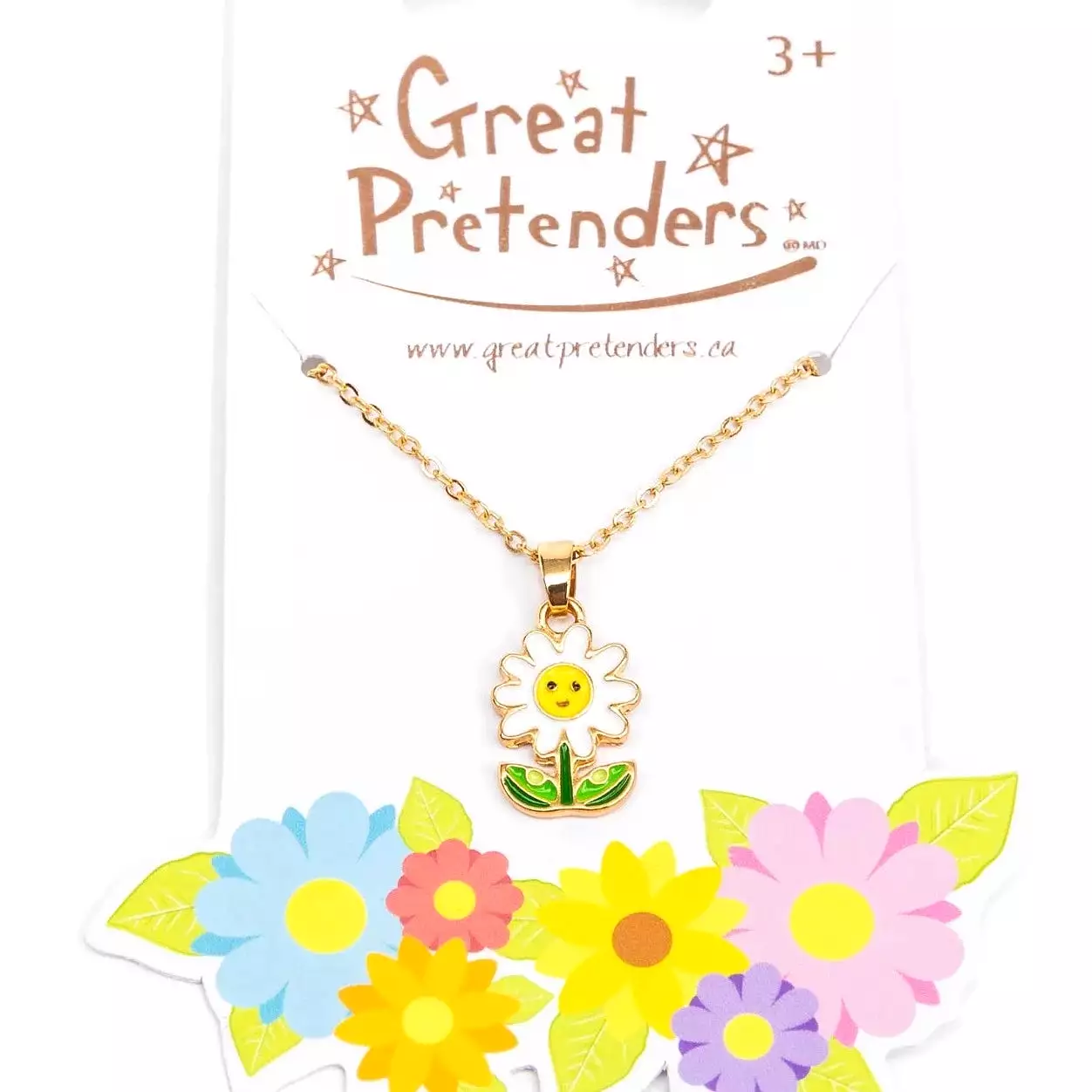 Great Pretenders Spring Flowers Necklace