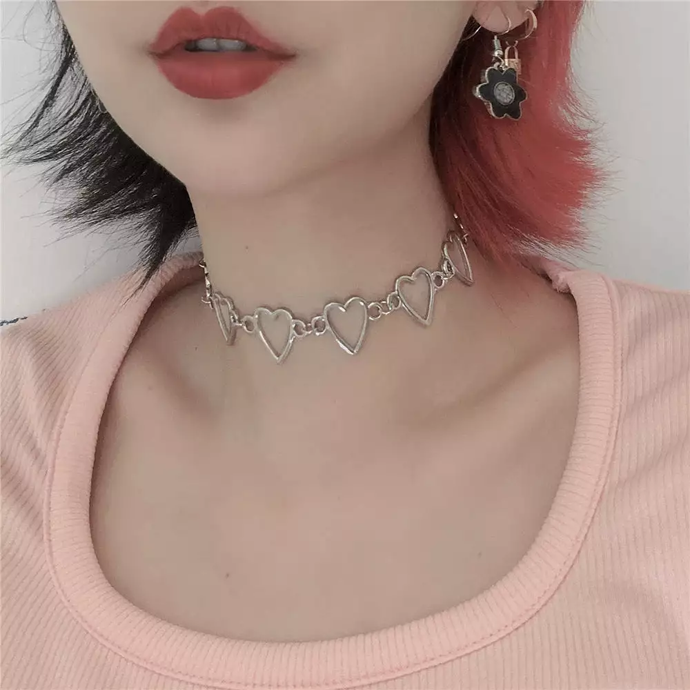 HARAJUKU “LOVE LOVE” CHOKER BY13013