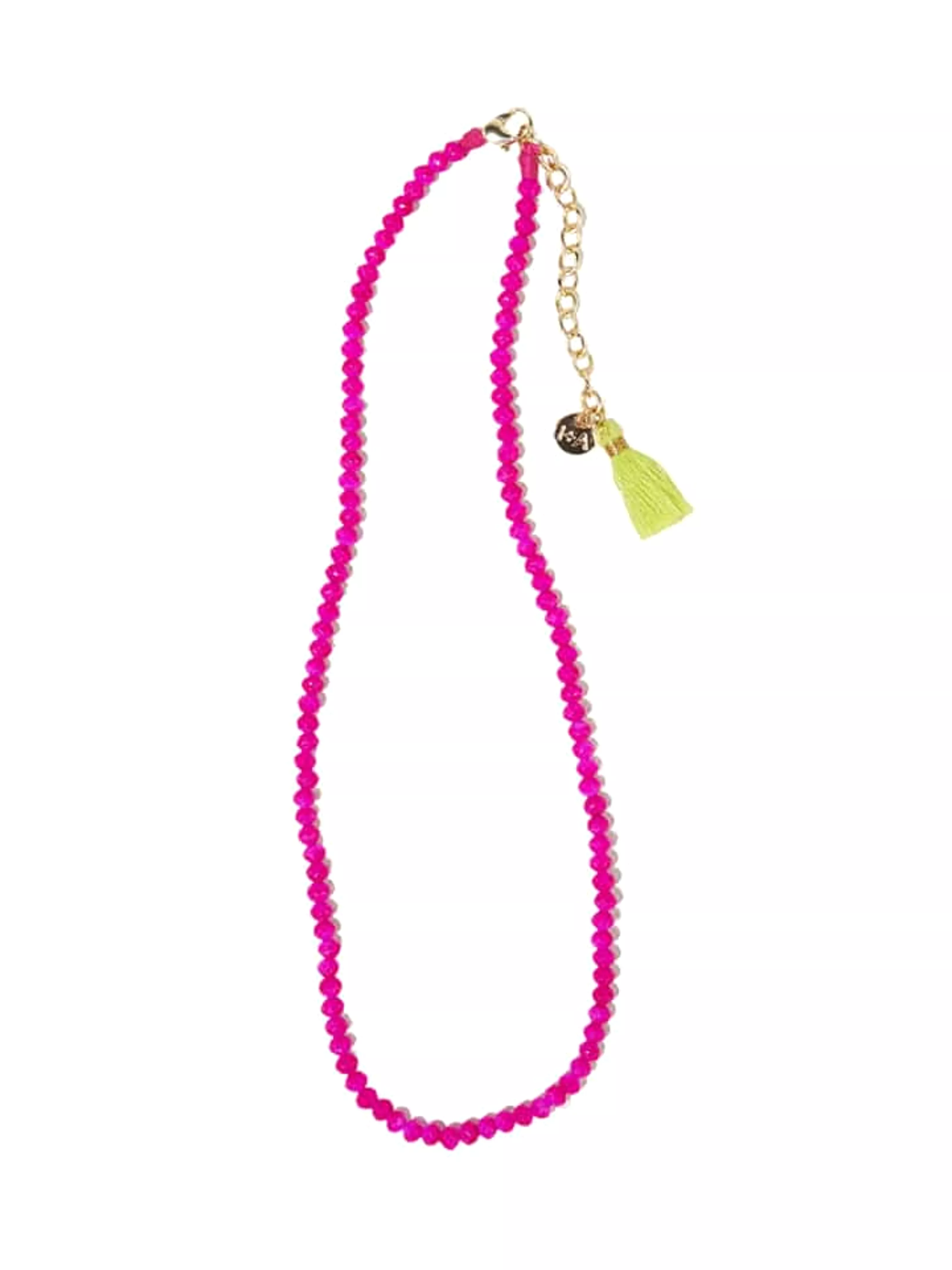 Hayden Necklace - Hot Pink