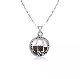 Holy Land Hamsa Necklace