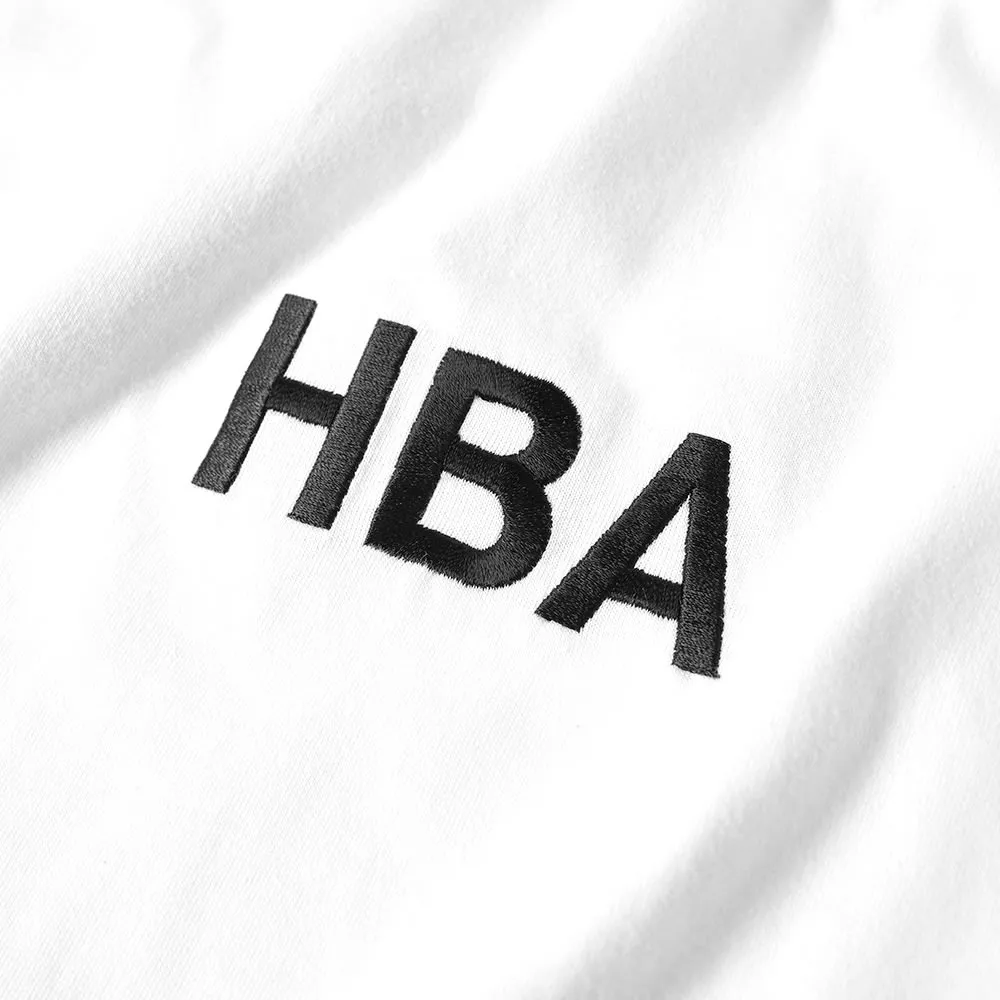 Hood By Air Embroidered Logo TeeWhite