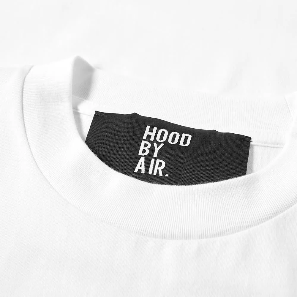 Hood By Air Embroidered Logo TeeWhite