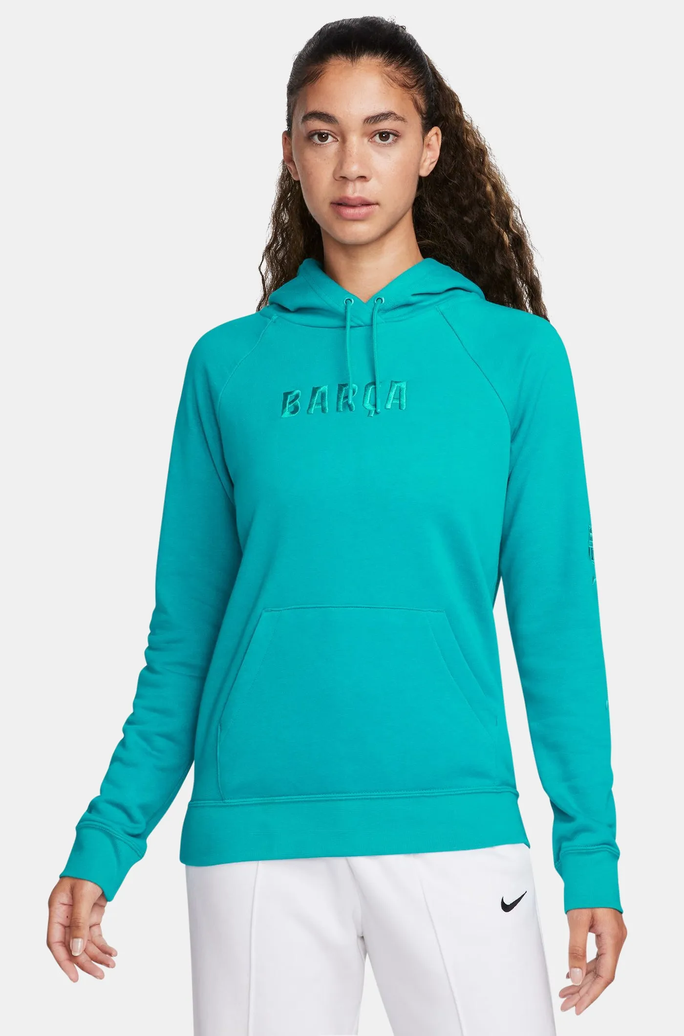 Hooded sweatshirt blue Bara Nike - Women