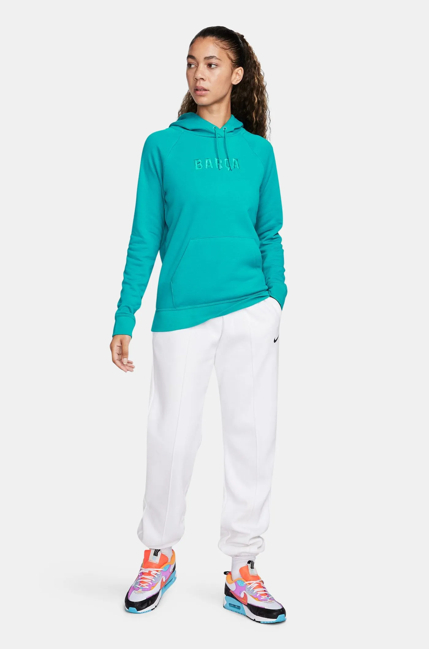 Hooded sweatshirt blue Bara Nike - Women