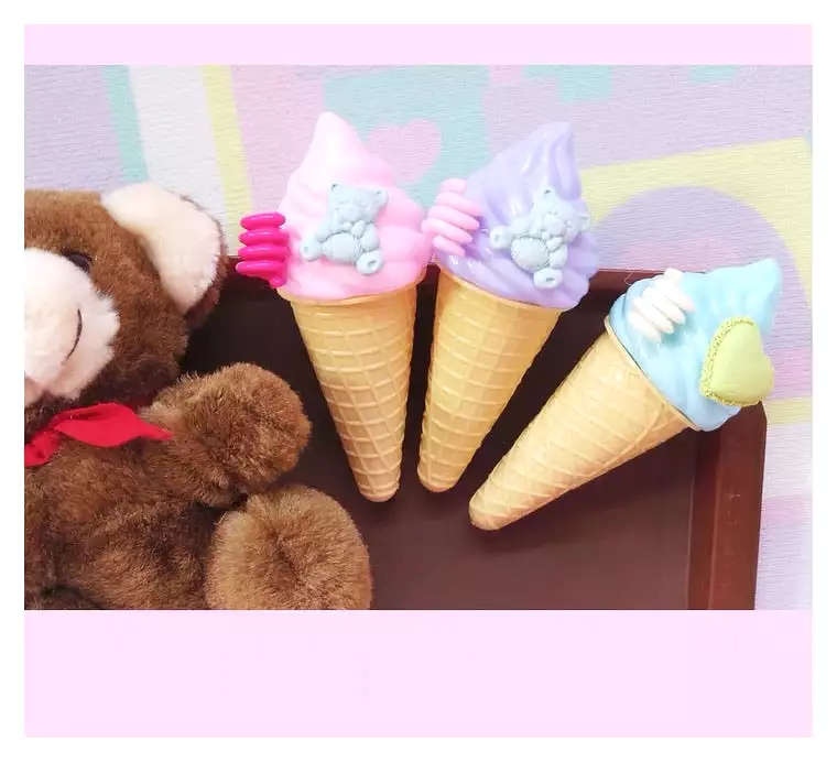 ice cream ornament decoration 3pc