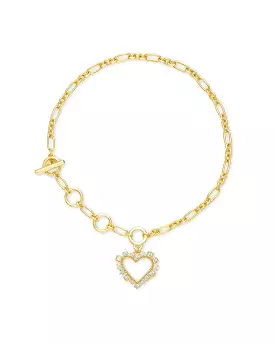 Kendra Scott Ari Heart Crystal Delicate Bracelet