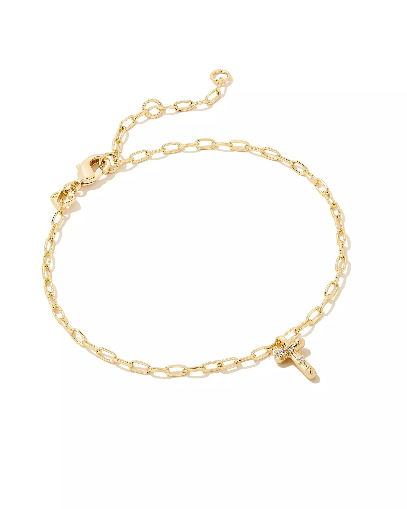 Kendra Scott Crystal Letter Delicate Bracelet