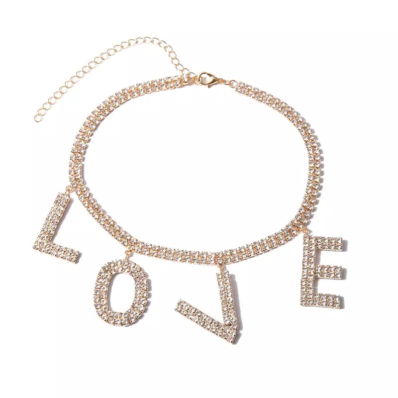 ''LOVE'' CHOKER BY13020