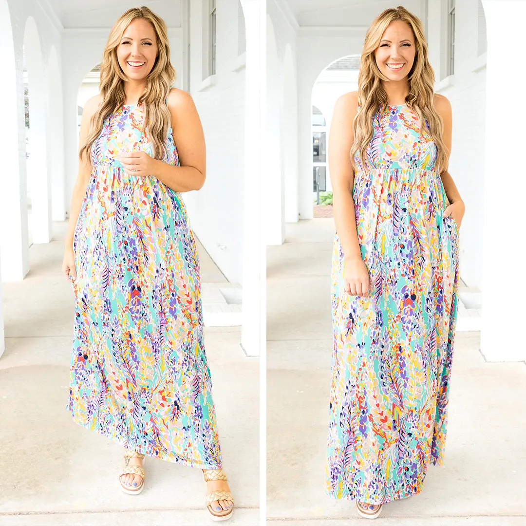 Love On The Weekend Maxi Dress, Mint