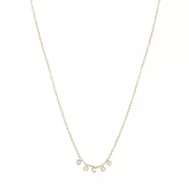 Mini Diamond Dash Necklace