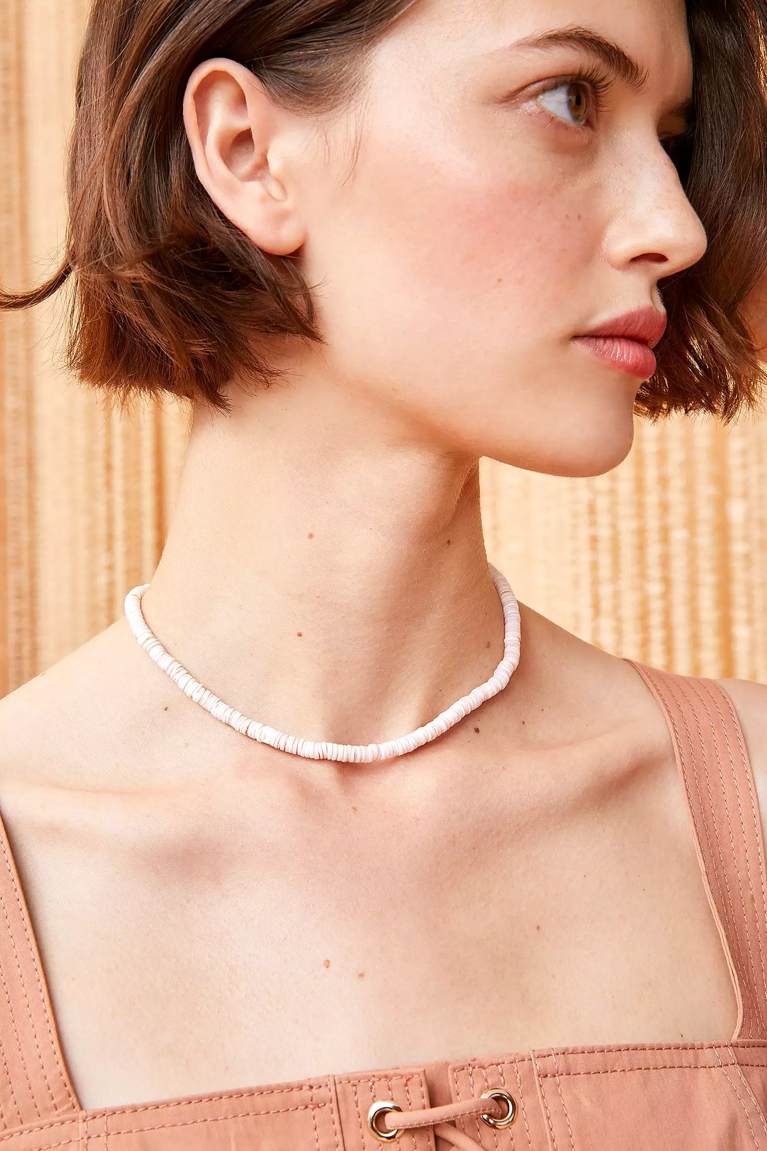 Mini Shell Choker - Pink Luhuanus