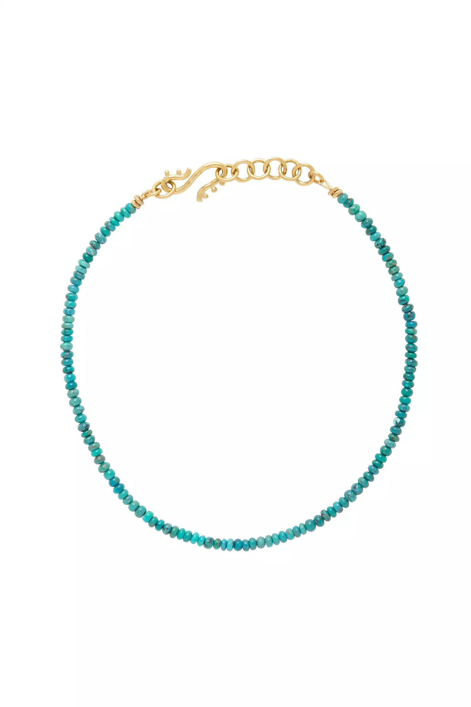 Mini Shell Choker - Turquoise