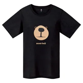 MONTBELL WOMEN'S WICKRON TEE MONTA BEAR FACE