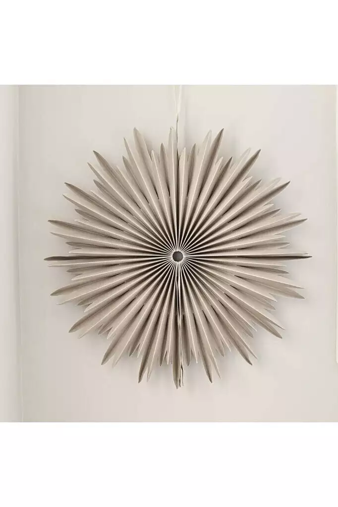 Nordic Rooms - Window & Wall Hanging Star Ornament - 70cm - Linen