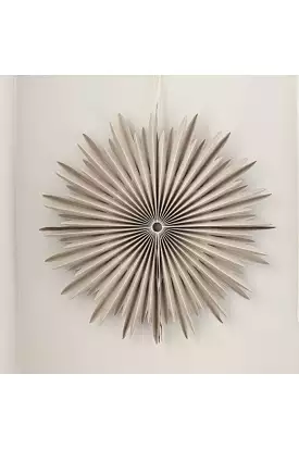 Nordic Rooms - Window & Wall Hanging Star Ornament - 70cm - Linen