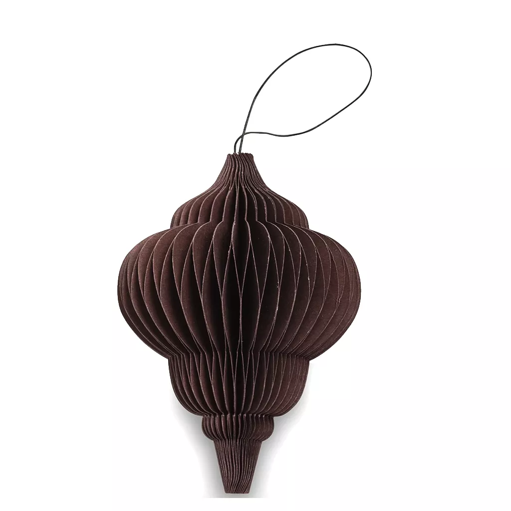 Nordstjerne Chocolate Jewel Paper Ornament