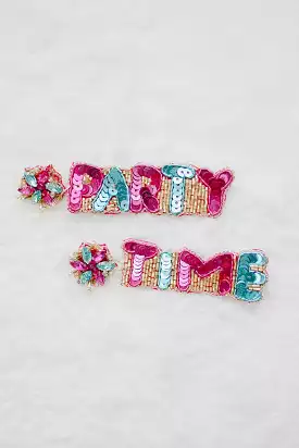 Party Time Sequin Earrings