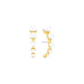 Pearl Crawler Earrings