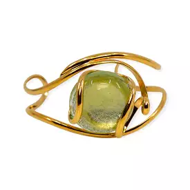 PERIDOT CRYSTAL BRACELET