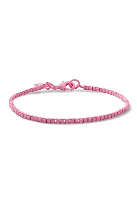 Plastalina Bracelet, Candy Pink