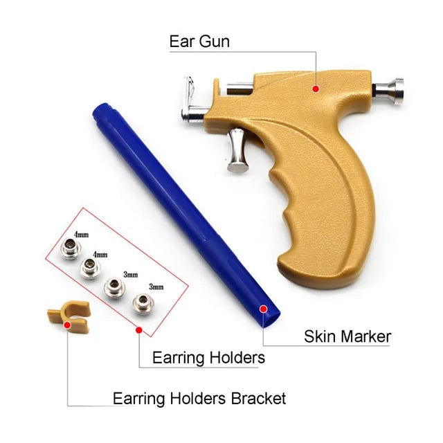 Professional Ear Piercing Gun Tool Set