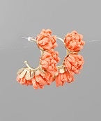 RAFFIA FLORAL HOOPS